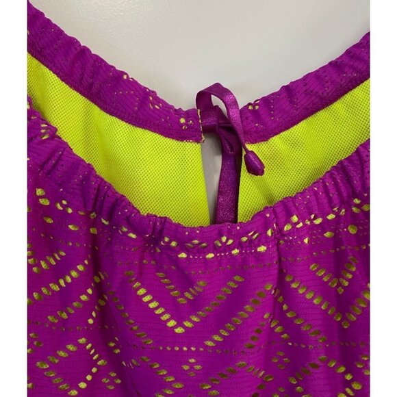 Jo+Jax BoHo Swimsuit Cover-Up Women's Medium M 6-8 Wildberry/Citron Swim Coverup - Picture 6 of 10
